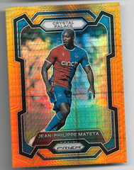 2023-24 Panini Prizm Premier League Orange Hyper Jean-Philippe Mateta #171